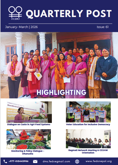 FEDO Quarterly Post January-March 2025