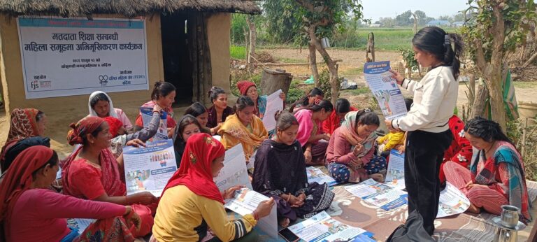 Empowering voices through voter education